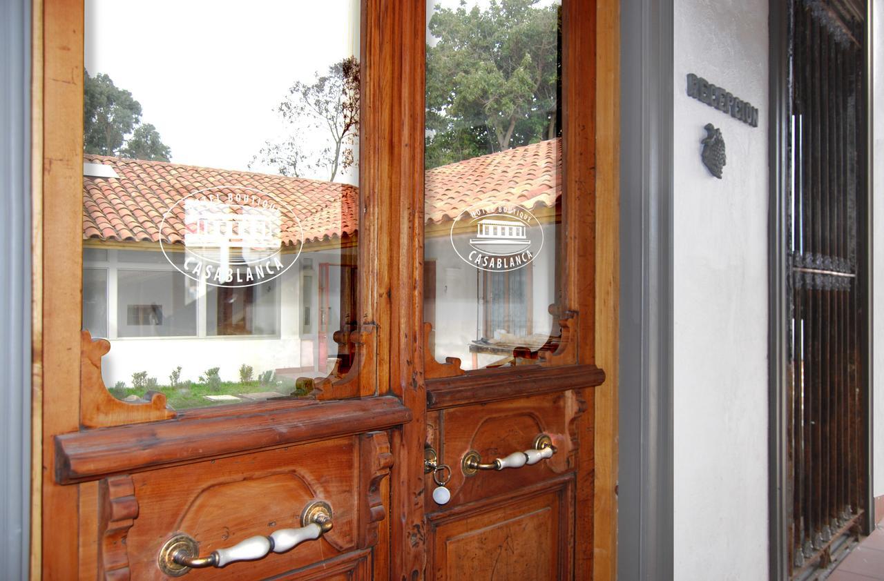 Hotel Boutique Bc Wine Casablanca Esterno foto