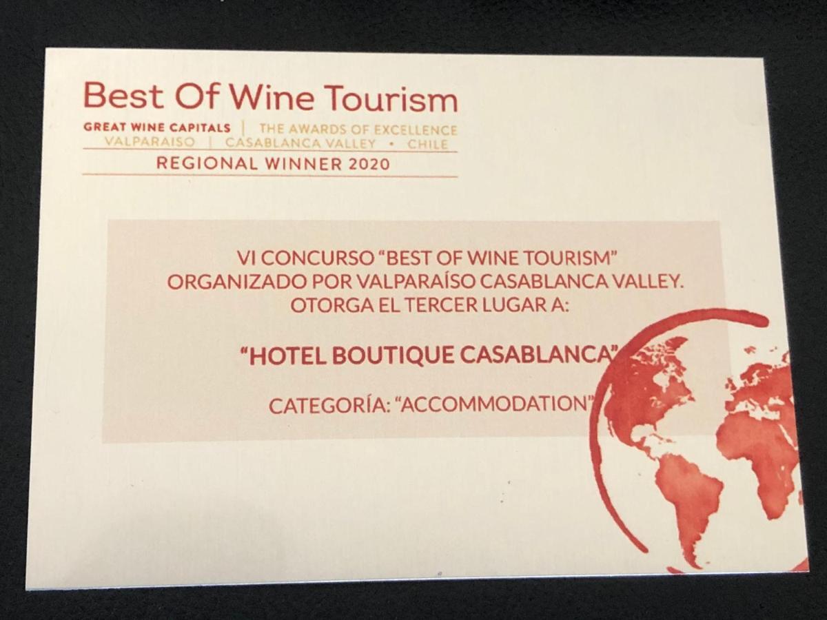 Hotel Boutique Bc Wine Casablanca Esterno foto